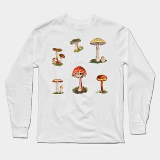 Rome Mushrooms Long Sleeve T-Shirt